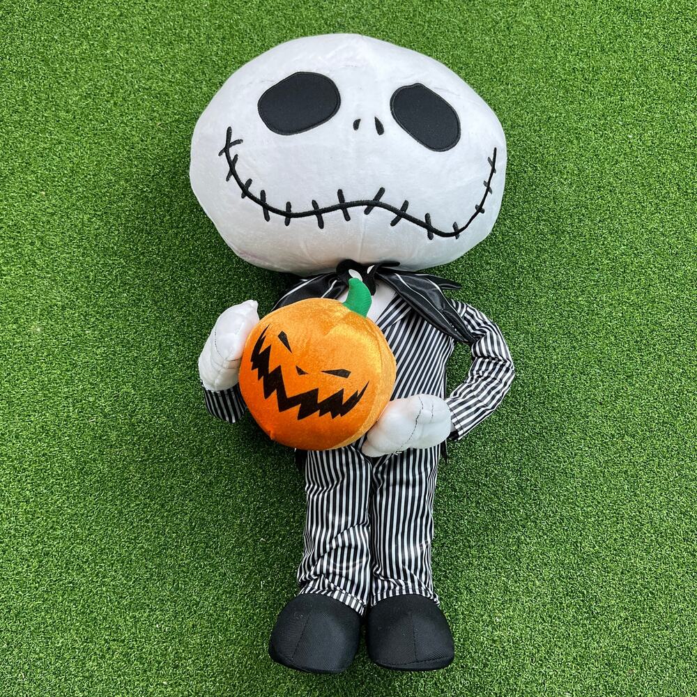 Gemmy Disney Halloween Jack Skellington Greeter